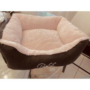 Paris Hilton Pink and Black Pet Bed